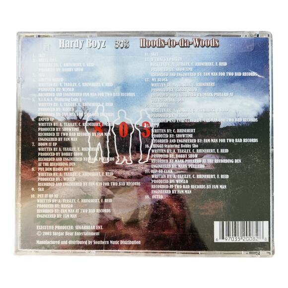 Hardy Boyz 803 Hood-To-Da-Woods SEALED NEW CD Rap Gangsta Hip Hop 2003 - Picture 2 of 2